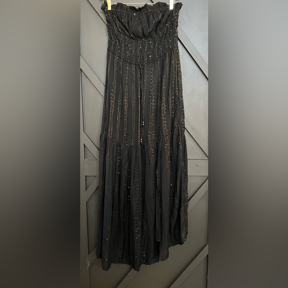L*Space Nannai Magic Hour Dress in Black, Size XL - Picture 6 of 11